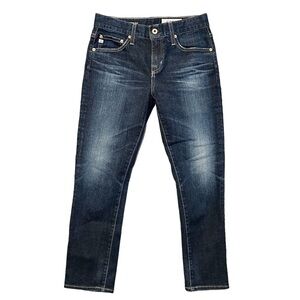 AG Adriano Goldschmied Ex-Boyfriend Slim Slouchy Jeans Blue Women’s Size 25R